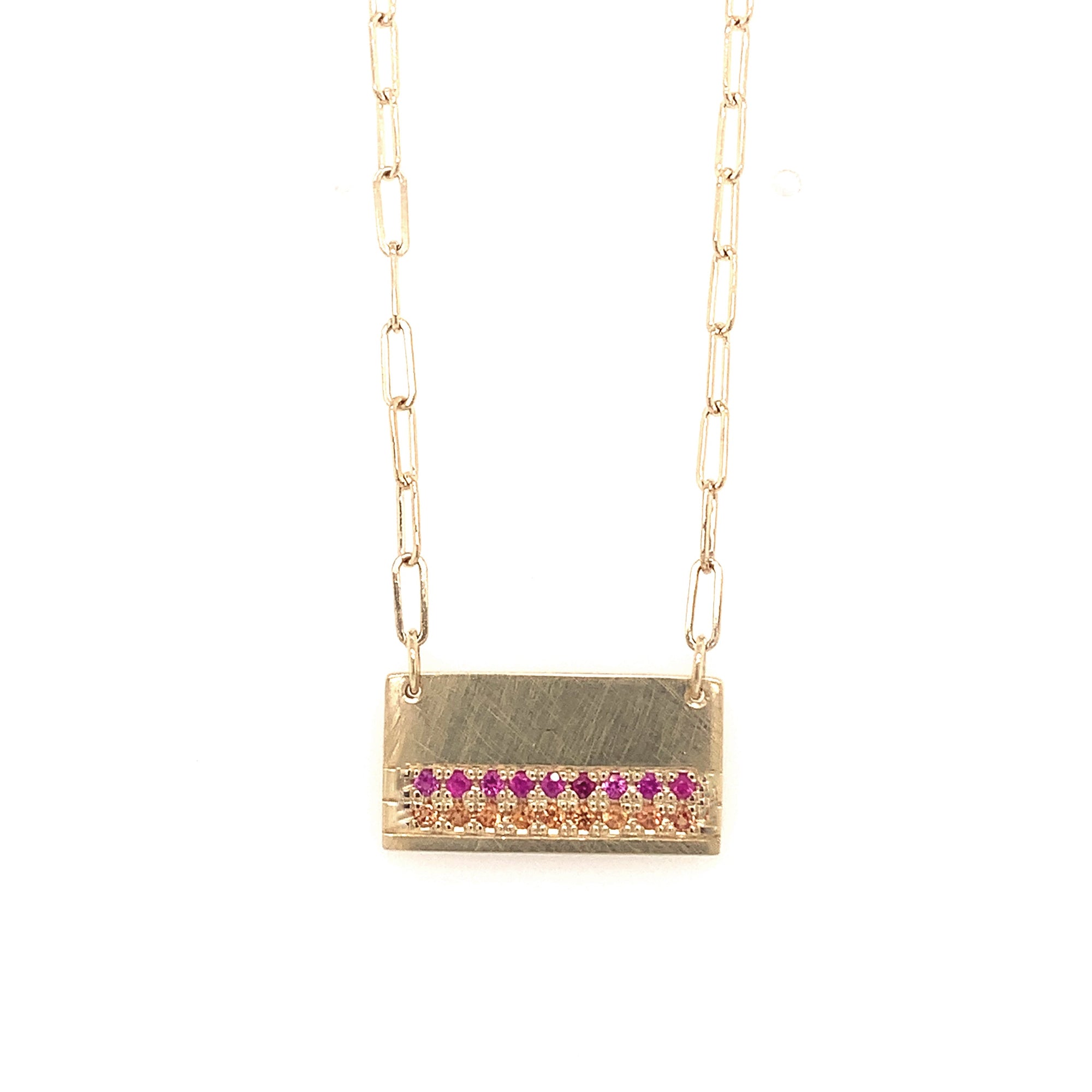 14k yellow gold CAPI necklace