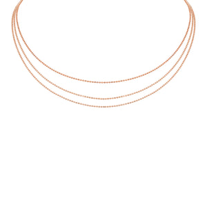 14k rose gold CHAI necklace