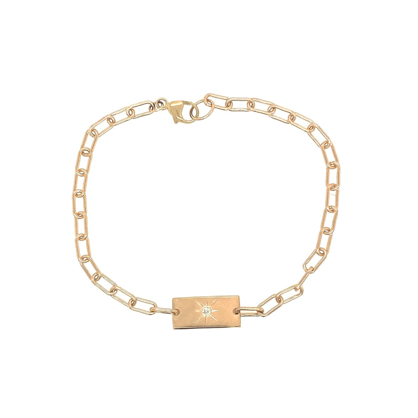 COCA 14k Gold Diamond Bracelet
