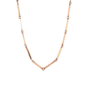DOEY 14k Gold Flat Link Chain