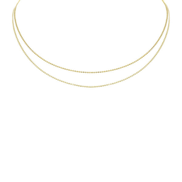 14k yellow gold CHAD necklace
